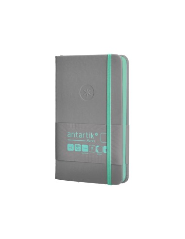 Cuaderno con gomilla antartik notes tapa dura...