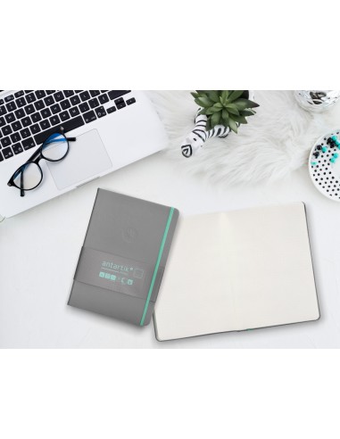 Cuaderno con gomilla antartik notes tapa dura...