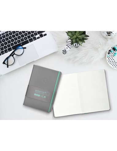 Cuaderno con gomilla antartik notes tapa dura...