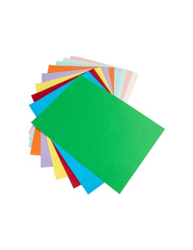 Cartulina liderpapel a4 180g/m2 25 colores...