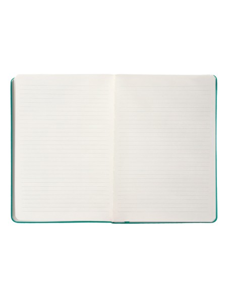 Cuaderno con gomilla antartik notes tapa dura a5 hojas rayas turquesa 100 hojas 80 gr fsc