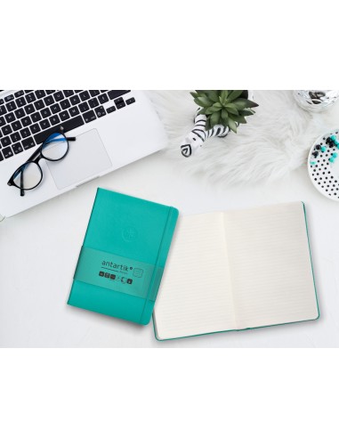 Cuaderno con gomilla antartik notes tapa dura...