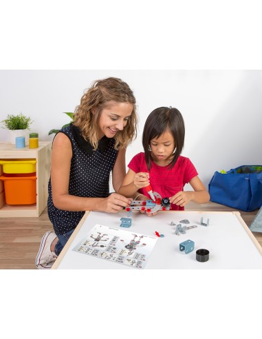 Juego didactico miniland mecatech 106 piezas