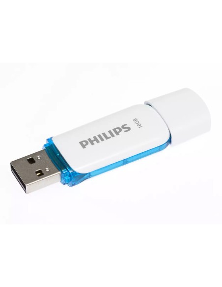 Memoria usb philips flash usb 2.0 16gb snow blue