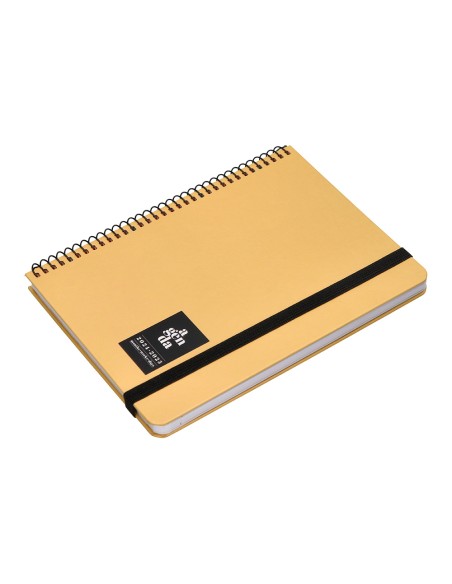 Agenda escolar liderpapel año 24 - 25 curso classic amarillo 2 días página a5