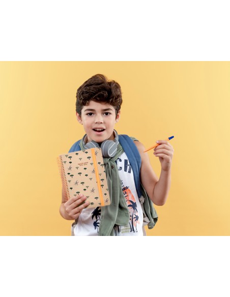 Agenda escolar liderpapel año 24 - 25 escolar classic zebra día página a5 tetra