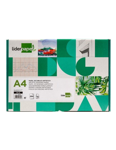 Papel dibujo liderpapel 210x297 mm 130 gr sin...