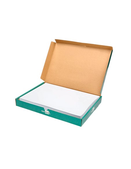 Papel dibujo liderpapel 210x297 mm 130 gr sin recuadro din a4 hoja