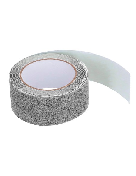 Cinta antideslizante q-connect gris 5 m x 50 mm