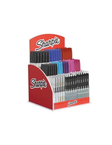 Expositor sharpie de sobremesa acrilico con 120...