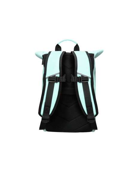 Mochila antartik roll pack waterproof enrollable gran capacidad turquesa 480x130x280mm