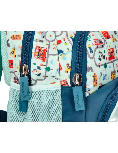 Mochila escolar liderpapel multibolsillo...