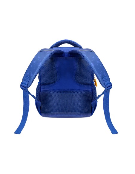 Mochila escolar liderpapel multibolsillo infantil azul dino 350x110x270 mm