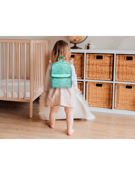 Mochila preescolar liderpapel kids verde 250x115x210 mm