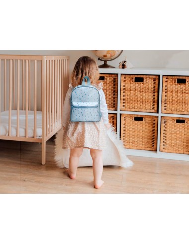 Mochila preescolar liderpapel kids azul...