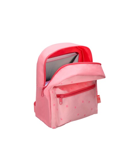 Mochila preescolar liderpapel kids rosa 250x115x210 mm