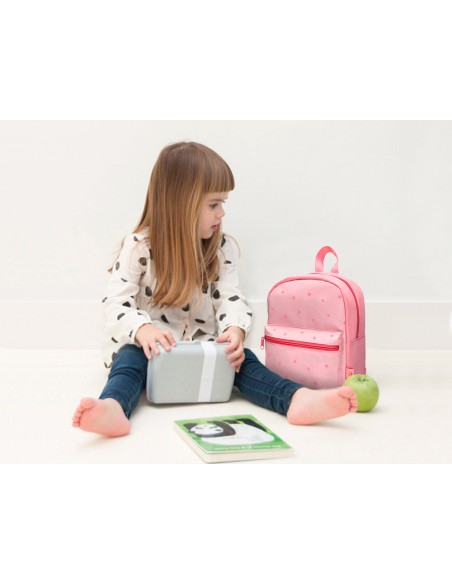 Mochila preescolar liderpapel kids rosa 250x115x210 mm