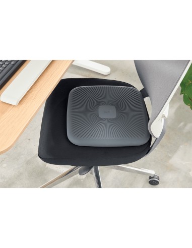 Cojin de asiento leitz ergo active wobble gris...