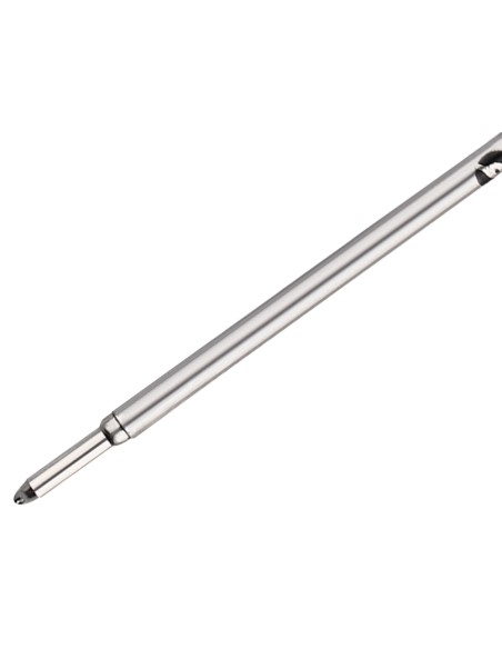 Recambio boligrafo belius con rosca negro caja 3 unidades