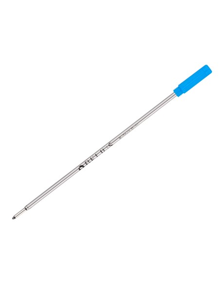 Recambio boligrafo belius con rosca azul caja 3 unidades