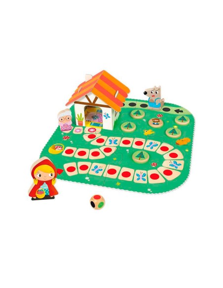 Juego goula didactico little red ridding hood