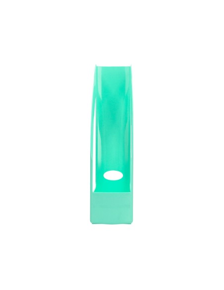 Revistero plastico q-connect color menta 320x250x80 mm