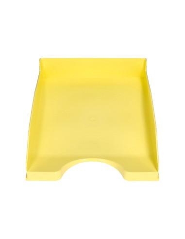 Bandeja sobremesa plastico q-connect amarillo...