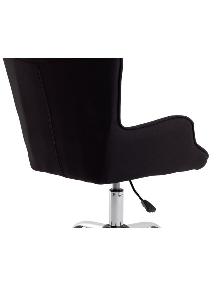 Silla q-connect escritorio mes sina base metalica alt max 960 anc 570 prof 620 ruedas premium color negro