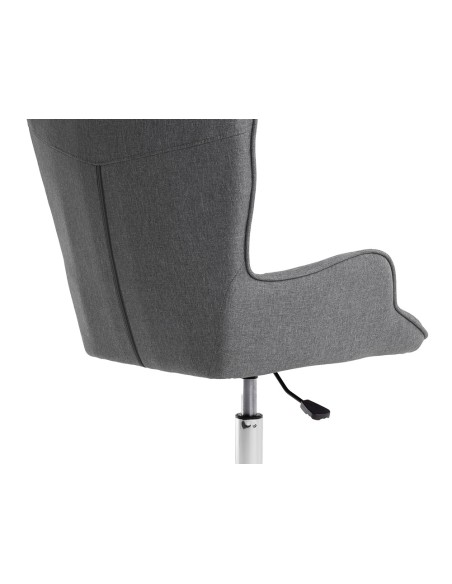 Silla q-connect escritorio mes sina base metalica alt max 960 anc 570 prof 620 ruedas premium color gris
