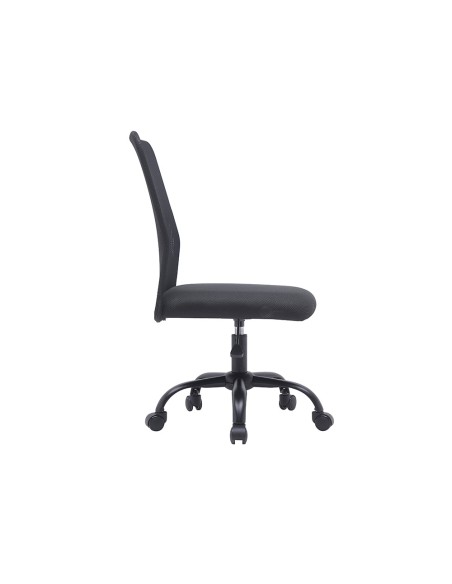 Silla q-connect oficina parma malla sin reposabrazos alt max 990 anc 480 prof 590 color negro