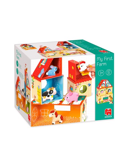Juego goula didactico mi primera granja