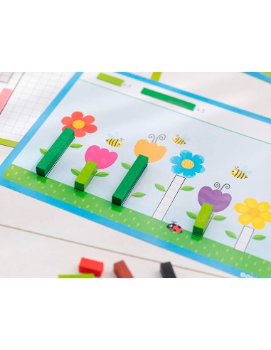 Juego goula didactico actividades con regletas