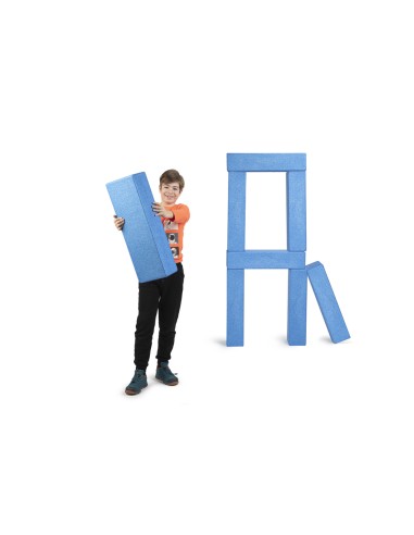 Juego de construccion amaya giga blocks 12 piezas