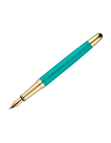 Pluma belius soiree aluminio color art deco...