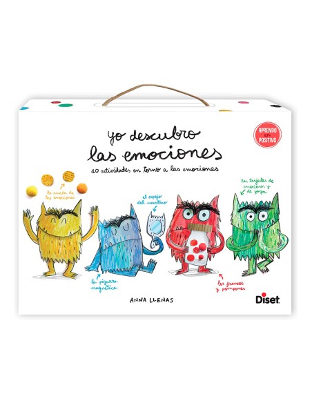 Juego diset de mesa yo descubro las emociones