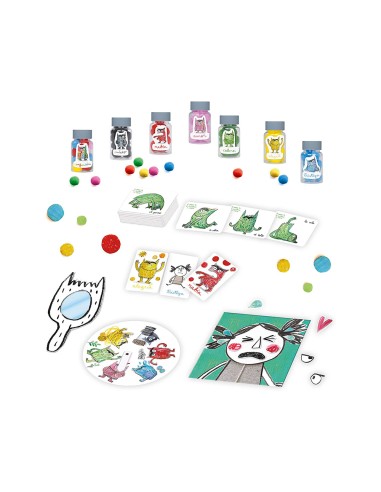 Juego diset de mesa yo descubro las emociones