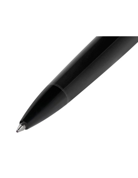 Boligrafo belius turbo aluminio color negro tinta azul caja de diseño