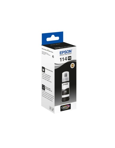 Tinta epson t114 eco tank et-8500 / 8550 negro...