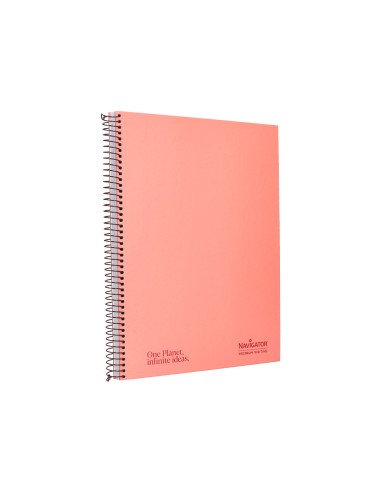Cuaderno espiral navigator a4 tapa dura 80h...