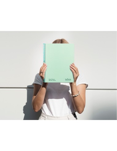 Cuaderno espiral navigator a4 tapa dura 80h...
