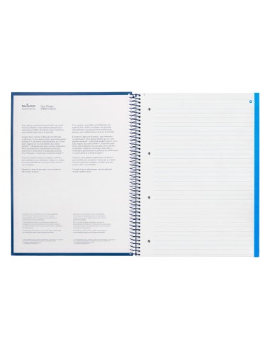 Cuaderno espiral navigator a4 micro tapa...