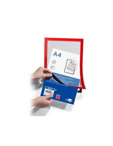 Marco porta anuncios liderpapel magnetico din...