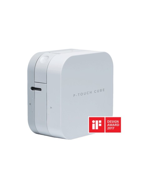 Rotuladora brother ptp300bt cube termica bluetooth velocidad 20 mm/s ancho maximo cinta 12 mm
