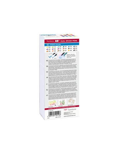 Rotulador tombow abt dual brush acuarelable...