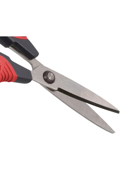 Tijera liderpapel titanio hoja curva 16,5 cm falicilidad corte y durabilidad incluye funda