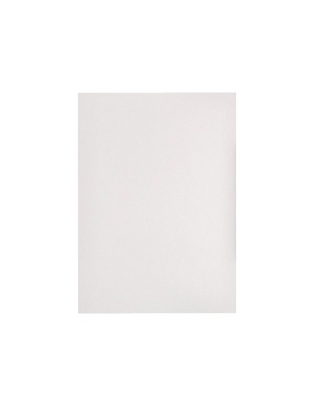 Cartulina liderpapel a4 180g/m2 blanco paquete de 25+5 hojas en carpeta dossier transparente