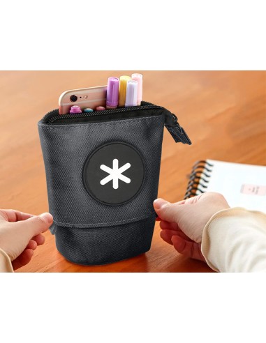 Estuche portatodo antartik cubilete color negro...