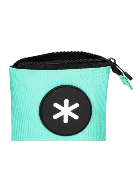 Bolso escolar portatodo antartik cubilete color menta 190x60x80 mm