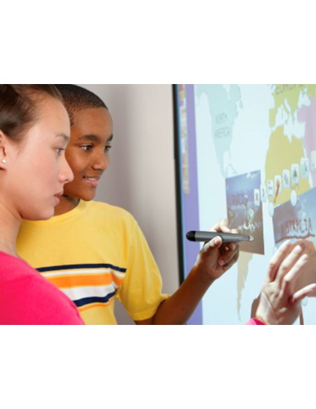 Pizarra interactiva promethean ab10t78d tactil 78\" con proyector distancia larga + altavoces e