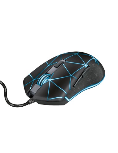 Raton trust gxt133 locx gaming optico luces led...